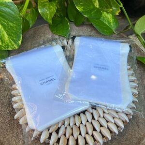 CHANEL Drawstring Dust Bags/Makeup Pouches